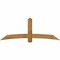 Ekena Millwork Bellingham Rough Sawn Timber Gable Bracket, Western Red Cedar, 84"W x 31"H x 4"D x 6"F, 9/12 Pitch GBW084X31X0406BEL00RWR - alternate 1